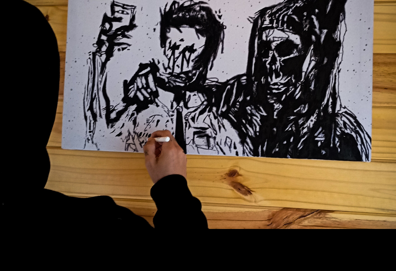 Physical Art: canvas, mystery boxes, 3D prints, prints and custom toys